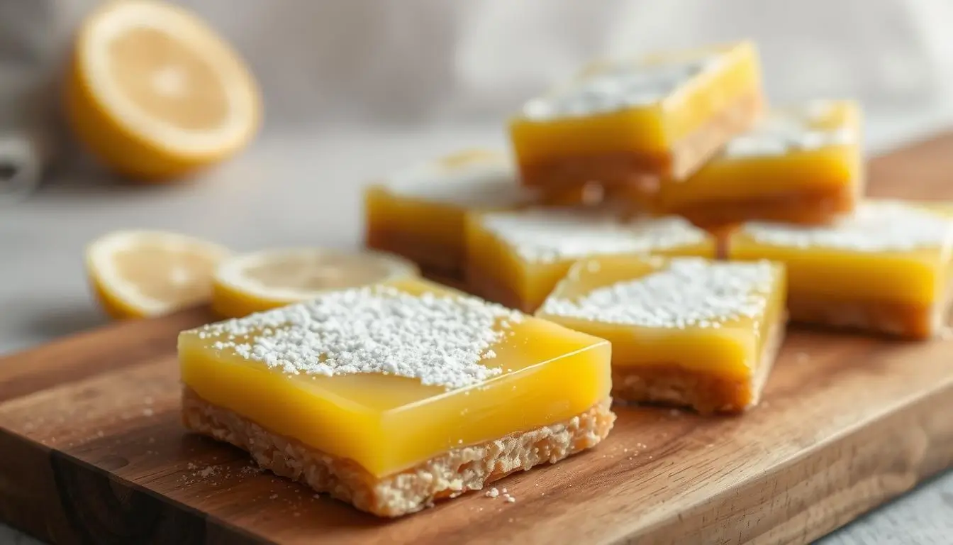 gluten free lemon bars recipe